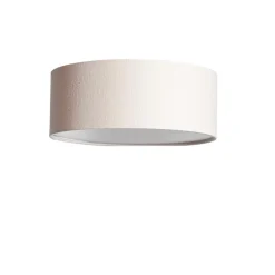 ABBIE Plafond Rund 26cm Beige/Linne