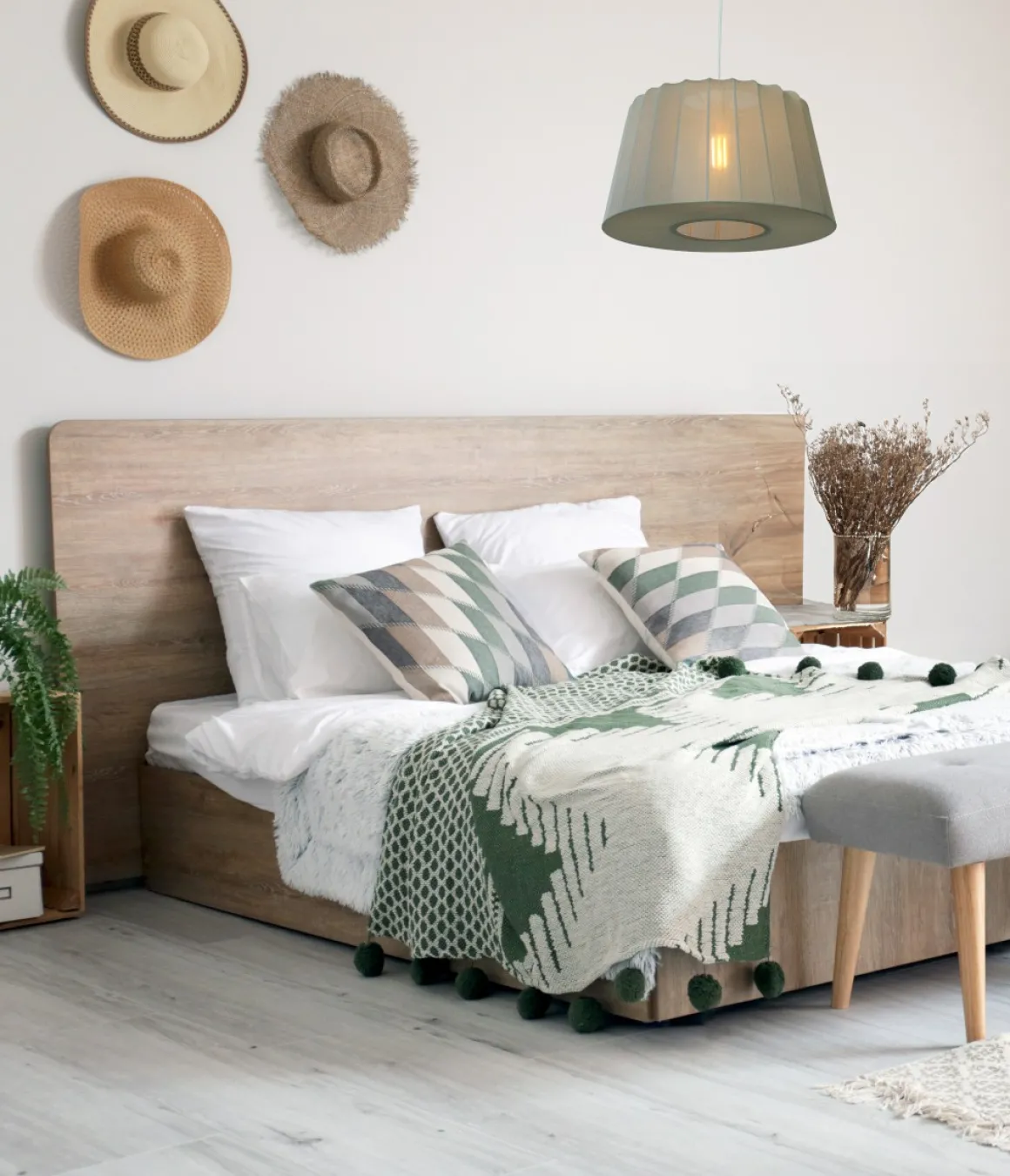 ABRIL Takpendel 45cm Beige