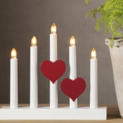 ACCESSORIZE Ljusmanschett 2-pack Hjärta