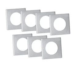 ACCESSORIZE Ljusmanschett 7-pack 3,3cm Silver