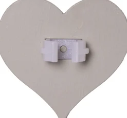 ACCESSORIZE Ljusmanschett 2-pack Hjärta Beige