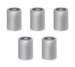 ACCESSORIZE Ljusmanschett 5-pack 2,7cm Silver