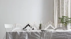 ADA Ljusstake 7L 37,5cm Vit