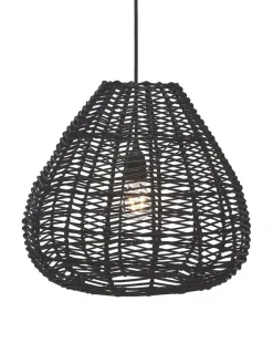 ADELLE Takpendel 43cm Svart Rotting