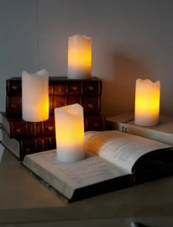 Advent LED Blockljus 4-pack Vit