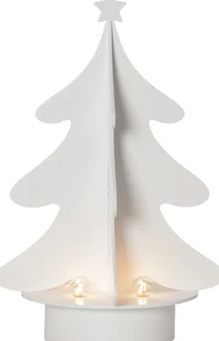 AFTON Ljusstake Gran 31cm Vit