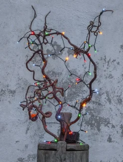 AKKU Batteriljusnät 80L 5,6m Svart/Flerfärgad IP44