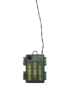 ALASKA Batteridriven Krans Sensor 38cm 20LED IP44 Grön