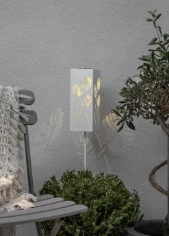 ALBALEAF Solcellspinne 90cm Vit