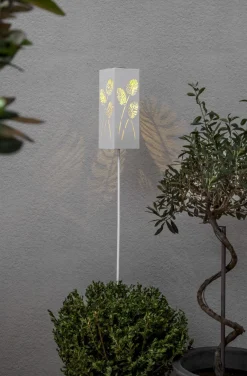 ALBALEAF Solcellspinne 90cm Vit