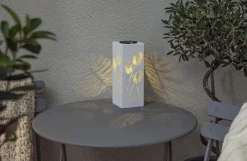 ALBALEAF Solcellspinne 90cm Vit