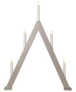 ALBO Ljusstake 5L 66cm Beige