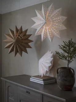 ALFA Julstjärna 50cm Brun