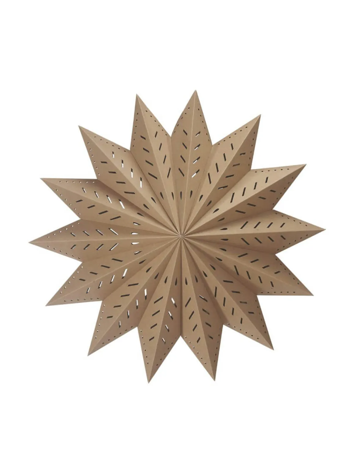 ALFA Julstjärna 60cm Brun