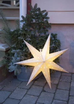 ALICE Stjärna 60cm 12LED IP44 Vit