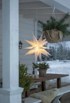 ALICE Stjärna Utomhus 100cm Vit