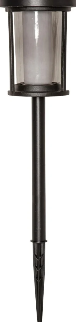 ALIPPA Solcells-pollare 44cm Svart