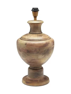 ALMA Lampfot E27 54cm Mangoträ Brun