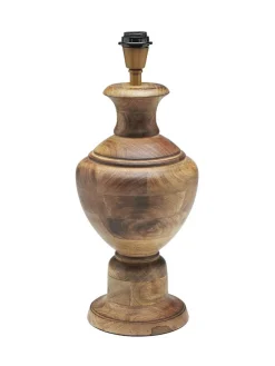 ALMA Lampfot E27 48cm Mangoträ Brun