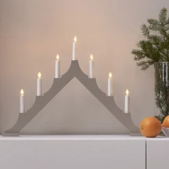 ALMA Ljusstake 40CM Beige