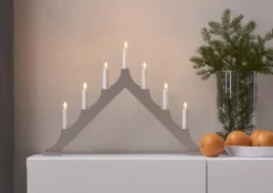 ALMA Ljusstake 40CM Beige