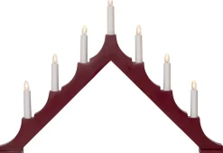 ALMA Ljusstake 40CM Röd