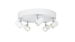 ALPHA Takspot Rund 5a Vit 40cm