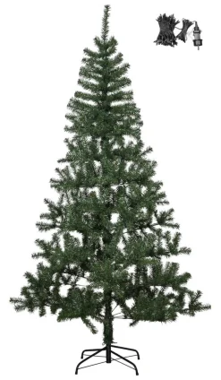 ALVIK Julgran med 180LED 2,1m Grön IP44