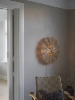 AMARA Vägglampa 80cm Naturfiber