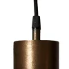 AMPLE Fönsterlampa 7cm Beaten Guld