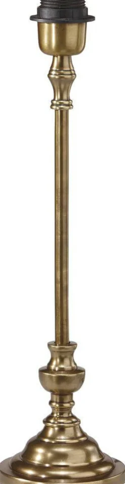 ANDREA Lampfot 58cm Antikmässing