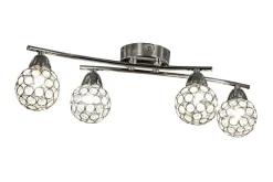 ANDROMEDA Plafond 4:a 50cm Krom