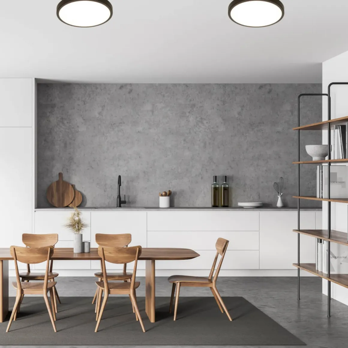 ANILLO Plafond LED 30cm Svart