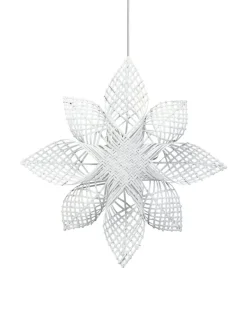 ANNA STAR Julstjärna 68cm Vit Rotting