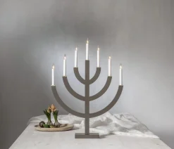 ANNO Ljusstake 7L 71cm Brun