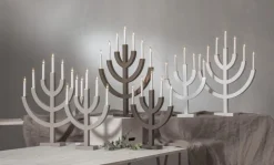 ANNO Ljusstake 5L 59cm Grå