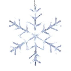 ANTARCTICA Snöflinga 40cm 24LED IP44 Kallvit