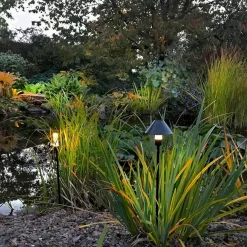 APOLLO 2in1 Pollare 65cm Svart IP44