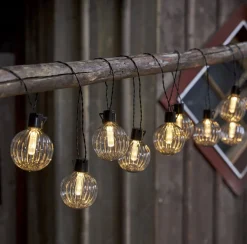 ARCHY Ljusslinga 3,6m 10LED Svart/Rökfärgad