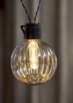 ARCHY Ljusslinga 3,6m 10LED Svart/Rökfärgad