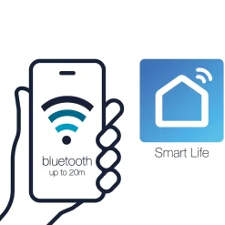 ARCUS Appstyrd 6cm 12V Svart IP65