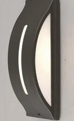 Ares Vägglampa 35cm Svart IP44