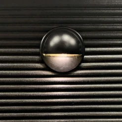 ARIES Decklight 4-Pack 3,5cm 12V Svart IP65