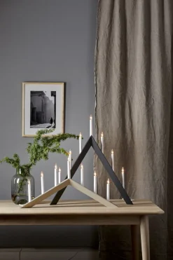 ARROW Ljusstake 36cm Beige