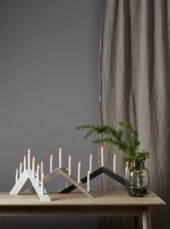 ARROW Ljusstake 36cm Grå