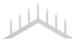 ARROW Ljusstake 36cm Vit