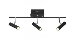 ARTIC Takspot Rak 3L Dimbar 66cm Svart/Stål