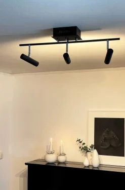 ARTIC Takspot Rak 3L Dimbar 66cm Svart/Stål