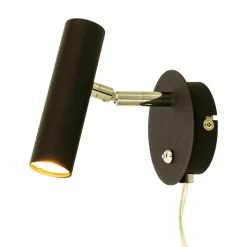 ARTIC Vägglampa 16,5cm Svart/Stål