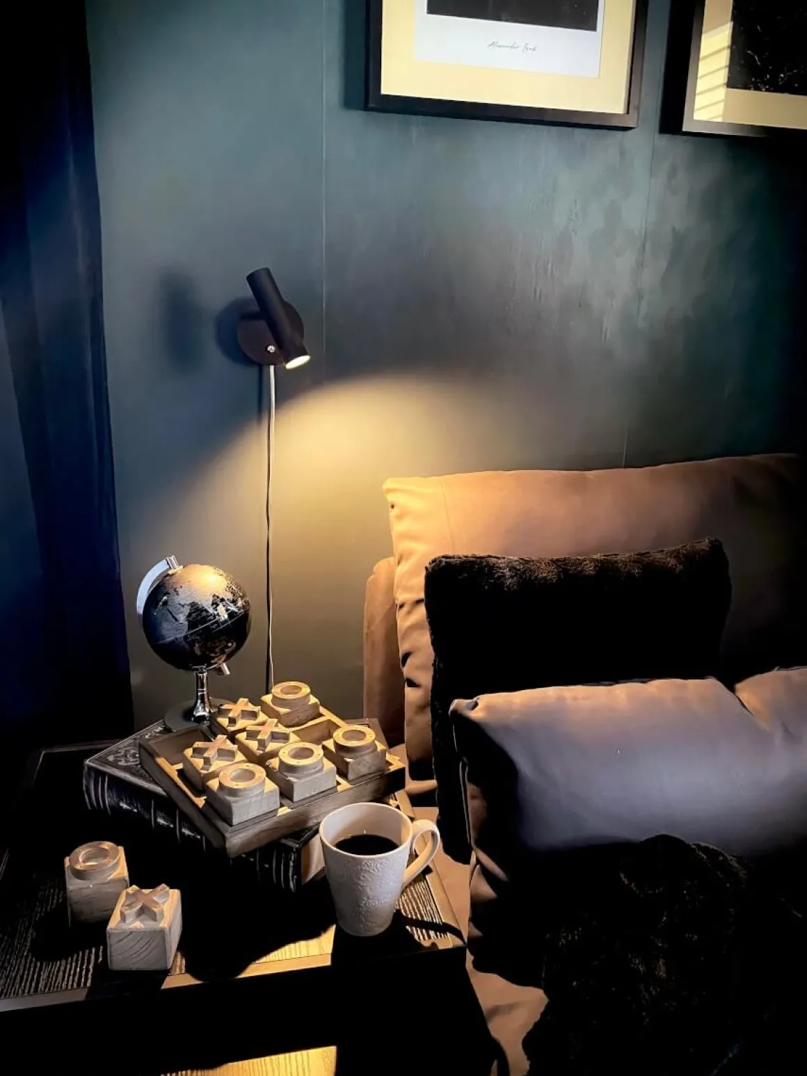 ARTIC Vägglampa 16,5cm Svart/Stål